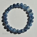 ke様専用ページ　No.827 ○* 　カイヤナイト　約8mm　オレンジガーネット　8mm up　ブレスレット 2本○* 天然石 ブレス blancmille