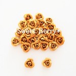 【イエロー系】　アルミバラ　２０個　６～８ｍｍ