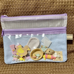 ハンドメイド  シャカシャカポーチ　お風呂