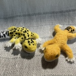 ウールフェルト マグネットマスコット レオパードゲッコー
