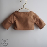 【チャリティー販売】キャメル色のブラウス