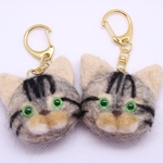 愛猫キーホルダー　2匹セット