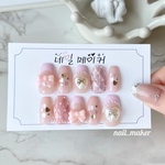 No137 girly pink french🎀