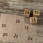 [3個セット] 枠のお供 二桁数字セット-A ナチュラルver. - two‐digit number Set-A Natural ver. - [ラバースタンプ]