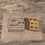 【Renewal】[3個セット] 「No10」「No11」「No12」 ナチュラルver. - 「No10」「No11」「No12」 Natural ver. - [ラバースタンプ]