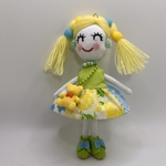 ハンドメイドドールチャーム　バックチャーム　お人形