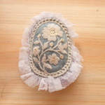 ポニーフックインド刺繍