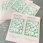 【NEW】15シート(30枚)★sticker・petit fleur(ラッピング用シール）
