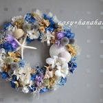 ぷ様へ　波打ち際のwreath
