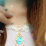 ✨夜の海✨シェルペンダント 💎ターコイズ風