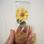 向日葵【ガラスボトルのお花たち】