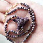 ゴールデンルチルクォーツ１６　  NewS925WGお花の透かしデザインリング❀