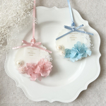 ふんわり紫陽花のアロマワックスサシェ ︎✿ 選べる色と香り ✿ アロマサシェ アロマキャンドル サムシングブルー  ピンク 