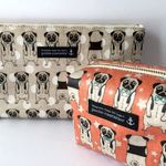 「mekiharaさまオーダー品」　パグラミネートポーチ2点