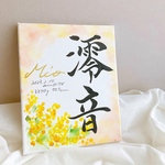 専用ページ　由来無し命名書　F3サイズ