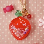 いちご🍓シェイカーキーホルダー♪