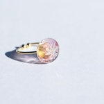 glass jellyfish ring #19