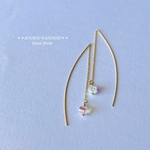 ◆silver925 18KGP & Swarovski◆ American Pierce