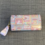【501】おすそ分けファイル　蛇腹ファイル　レトロアニマル×アイスクリーム② チャーム付き
