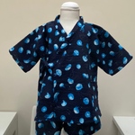 【各1点限定】甚平♡くらげ【90〜130サイズの中からお好きなサイズ】