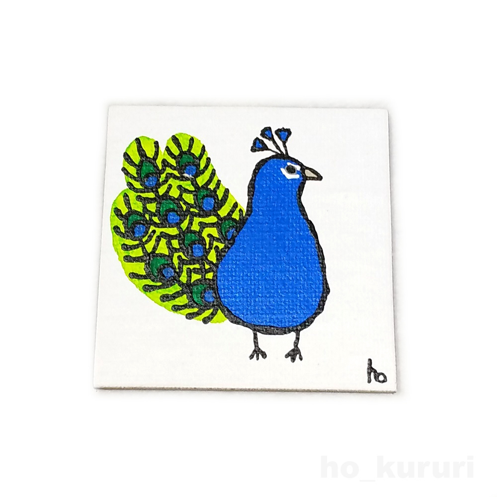 孔雀 - イラストの人気通販 | minne 国内最大級のハンドメイド