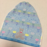 二つ折り タオルエプロン   ブルークマ