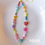 ビーズストラップ❤️🎀スマホストラップ🧡キャンディーポップ💛/MIMI.☺︎