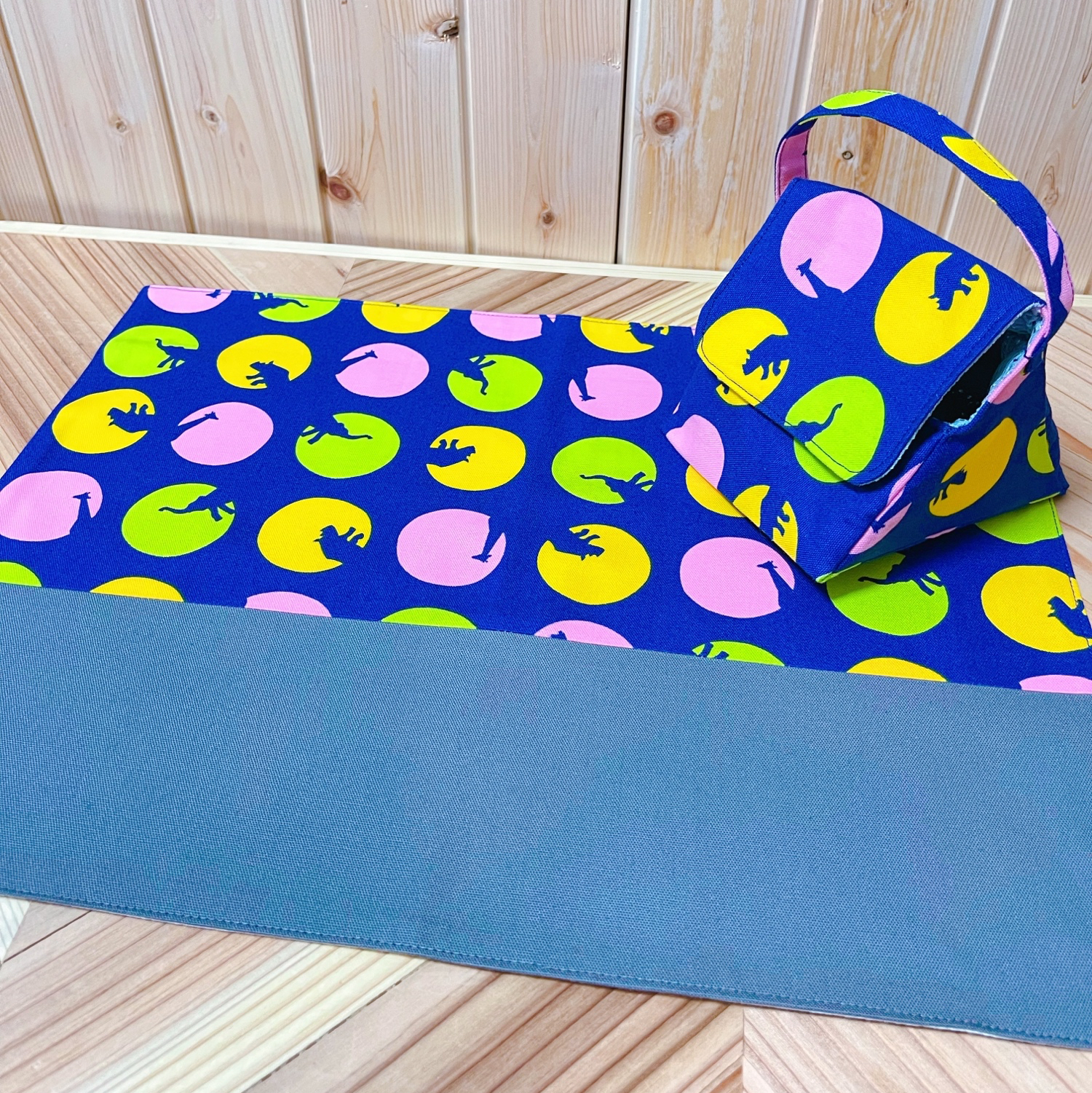 おにぎり or オニギリ or おむすび - お弁当袋・ランチョンマットの