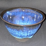 蒼月茶碗