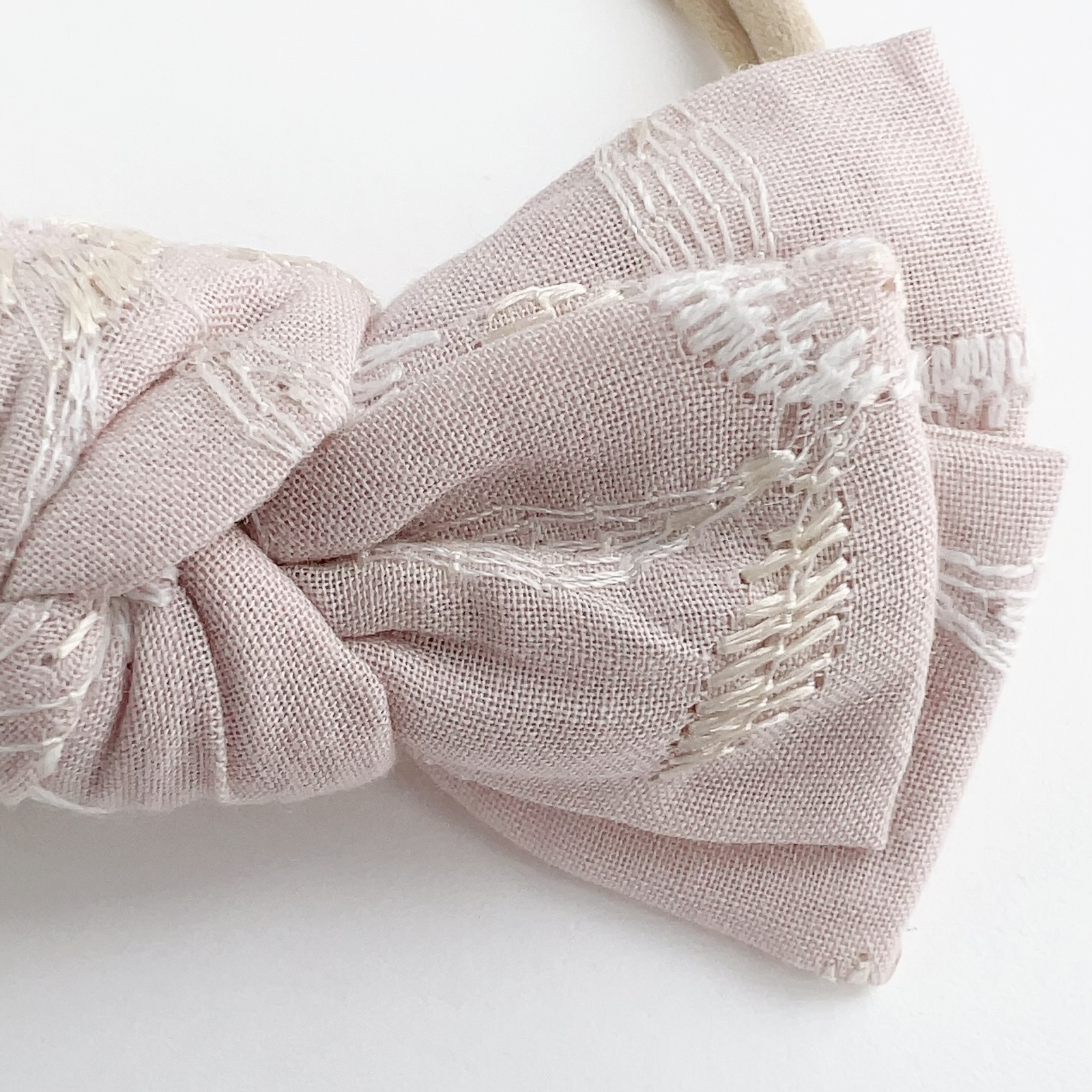 ベビー袴 花柄刺繍ピンク×アイボリー 70/80/90/100 - kanakana