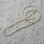 【SALE】淡水パール（ライス）6～6.5mm　PP101