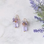バイオレットガーデン　ピアス（イヤリング）