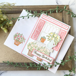 【バースデー・お誕生日カード】飾れるカード♡お花が好きな方へ♪