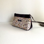 brown×flowerショルダーバッグ【茶】