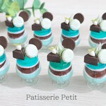【キーホルダー】チョコミントパフェ【チャーム】