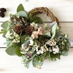 夏から秋へ〜秋色紫陽花のナチュラルハーフリース