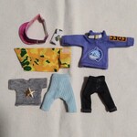 【SALE】お洋服詰め合わせc《ねんどろいどどーる/オビツろいど/標準/脚長》