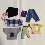 【SALE】お洋服詰め合わせe《ねんどろいどどーる/オビツろいど/標準/脚長》