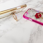 キュービックピンク唇フィンガーリングケース· iPhone/iPhone6/iPhone6plus/GALAXYNote4スマホケース