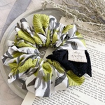 ［送料込］大人可愛いインドブロックプリントのシュシュ