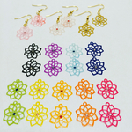 切り絵ピアス  〜花〜※色の変更可※