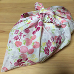 小さいサイズのお弁当用あずま袋  フルーツ柄