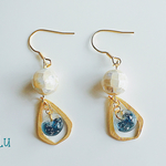 ゆらゆら海のピアス／イヤリング