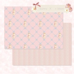 bunny x ribbon 両面デザインペーパー