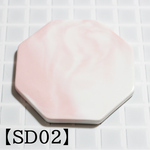 【SD02】シーリングワックス　シーリングスタンプ　台　八角形　（ピンク）