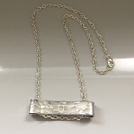シルバーネックレス「hammer」