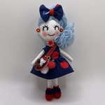 ハンドメイドドールチャーム　バックチャーム　お人形