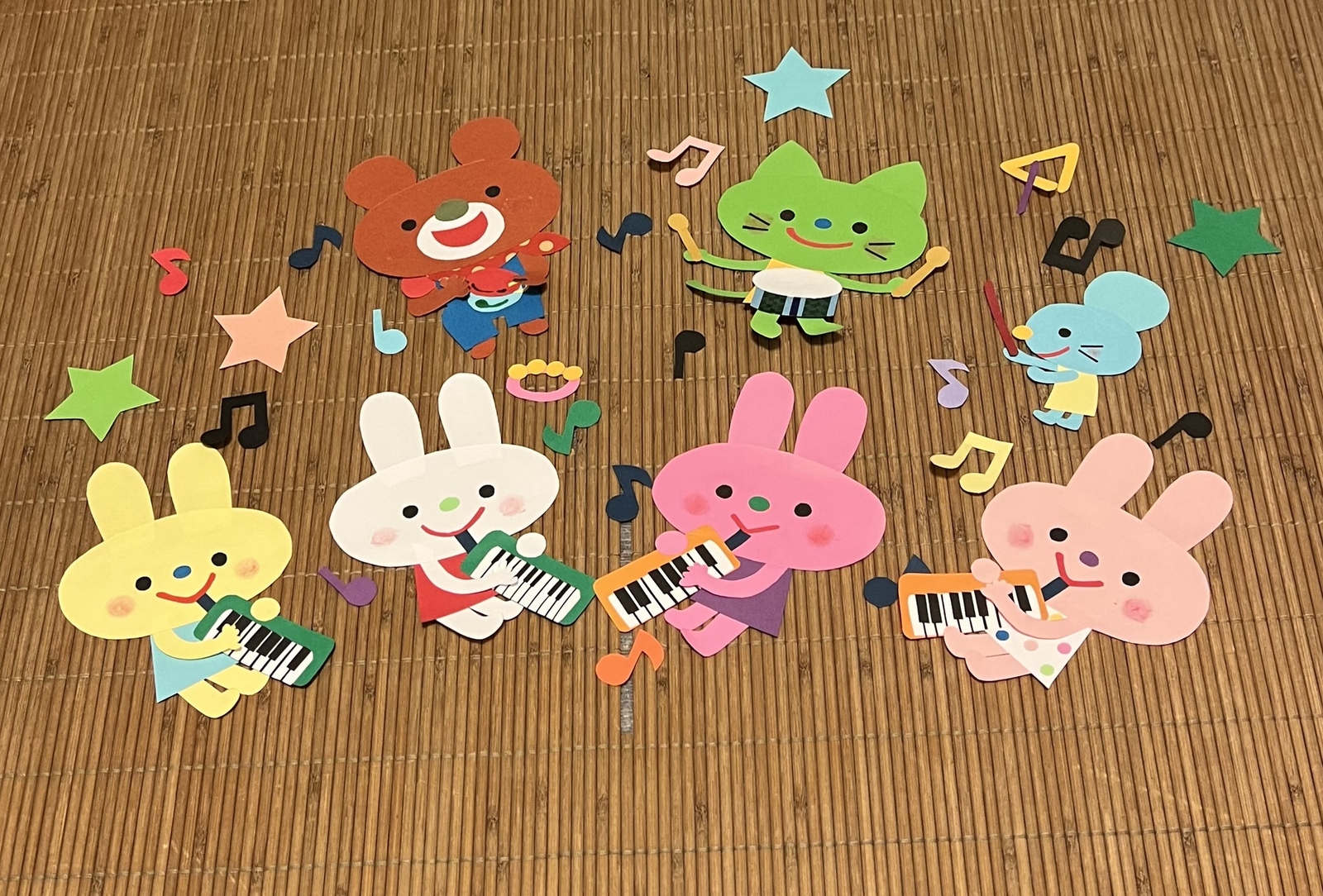 再販3 壁面飾り 音楽会🎵 - SUIREN68'S GALLERY | minne 国内