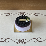ブラックベリーのミニケーキ2☆