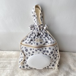 【再販】おしりふき一体型おむつポーチ*Dalmatian grey